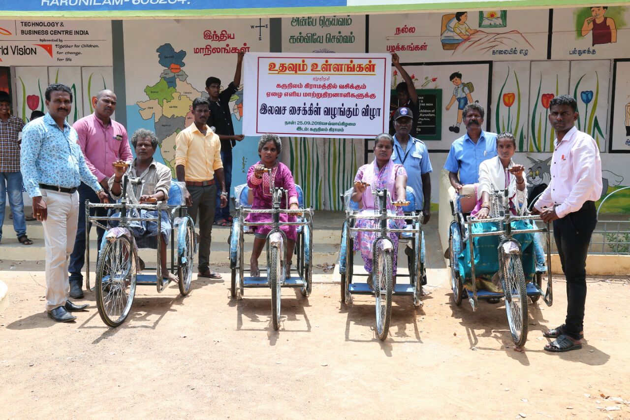 TRI - CYCLES FOR THE POOR PHYSICALLY CHALLENGED